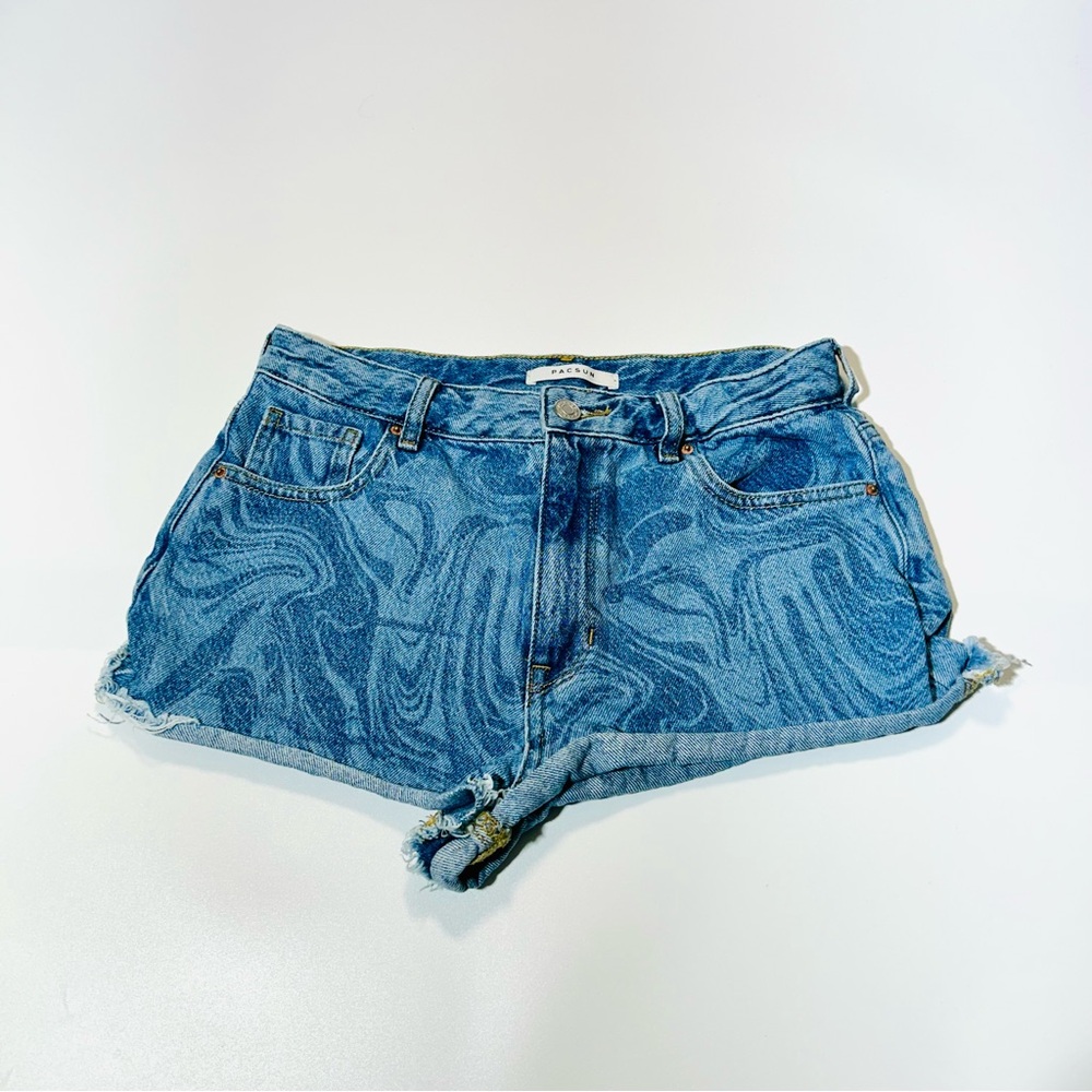 Pacsun jean shorts High Rise Festival jean shorts 100% cotton women Size 28